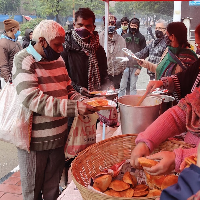 Every Sunday Narayan Seva at SSSIC